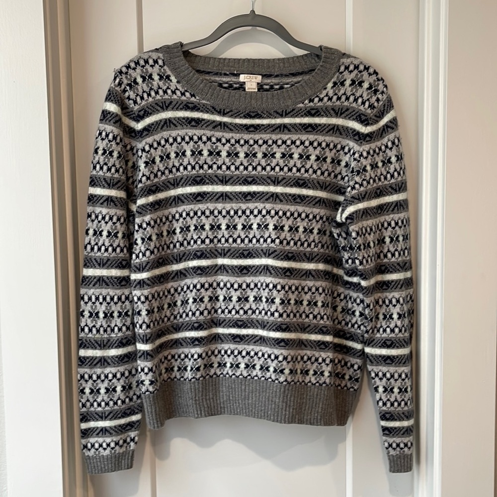 J. Crew Fair Isle Sweater